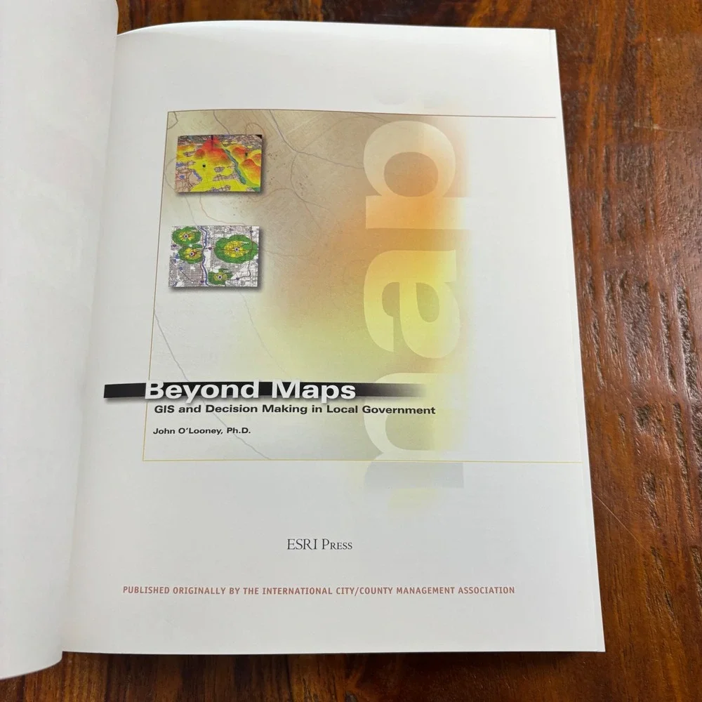 ESRI Press beyond maps